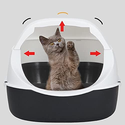 Bac à Litière Chat - SandboxCats™ - Noir