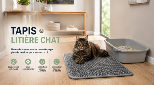 Tapis litière chat