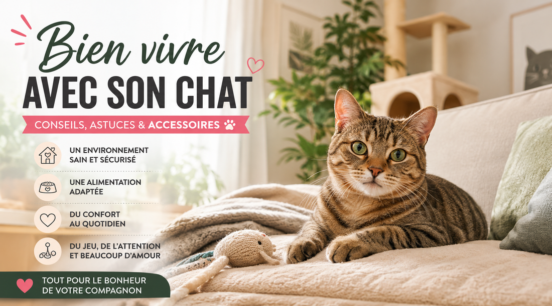 Bien vivre avec son chat : créer un quotidien harmonieux à la maison