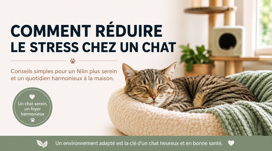 Comment réduire le stress chez un chat