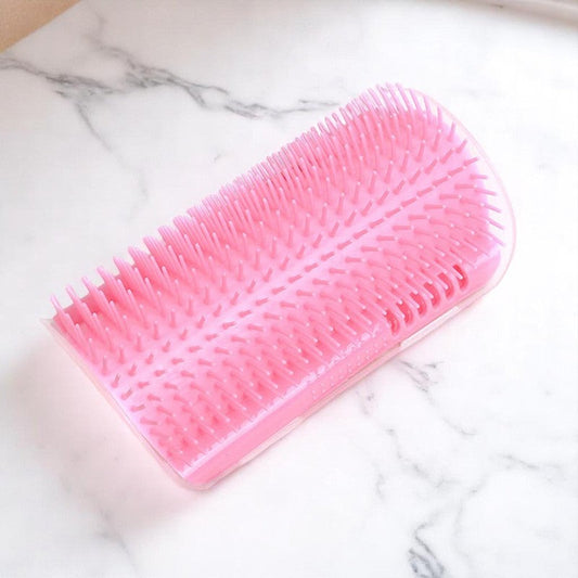 Grattoir Chat - PurrCornerGroomer™ -  Rose