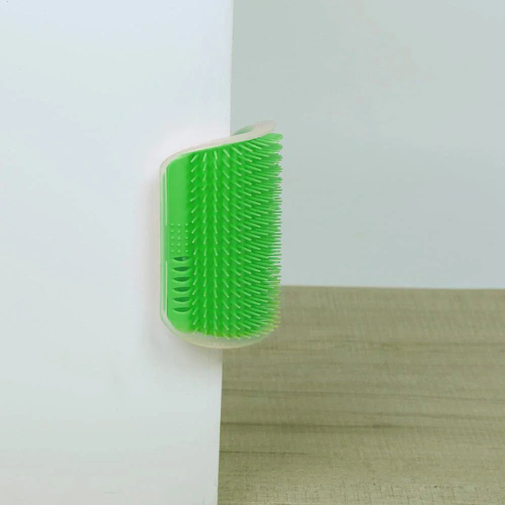 Grattoir Chat - PurrCornerGroomer™ -  Vert