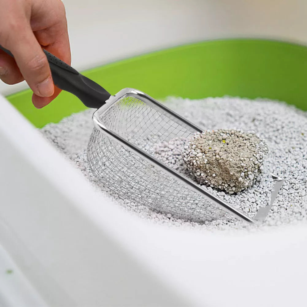 Pelle à litière dans bac