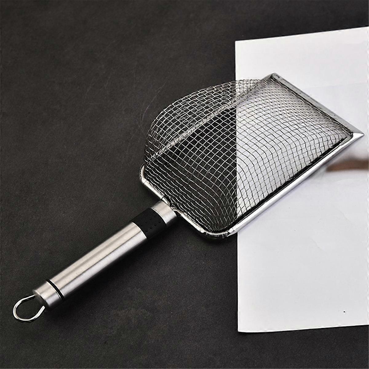 Pelle à litière fond noir blanc