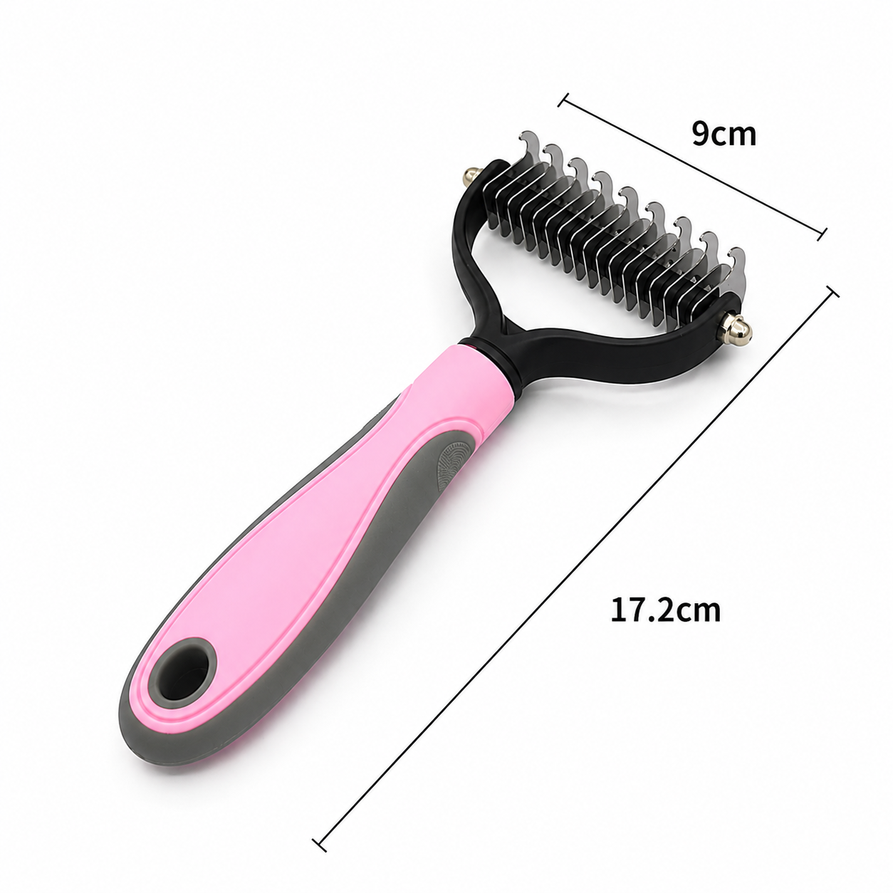 brosse pour chat rose dimensions