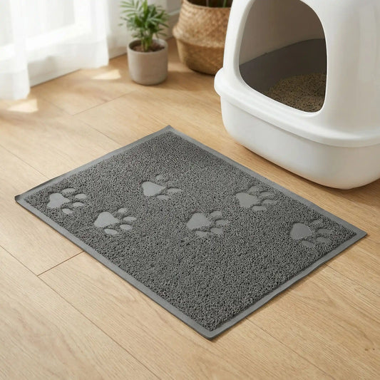 tapis chat litière bac a litière