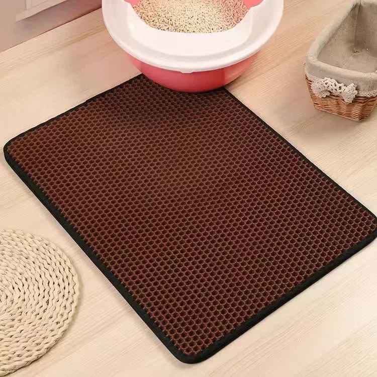 tapis litière chat coffee