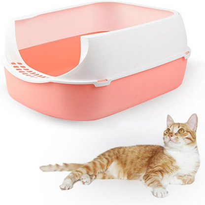 Bac à Litière Chat - SandboxCats™ - Rose