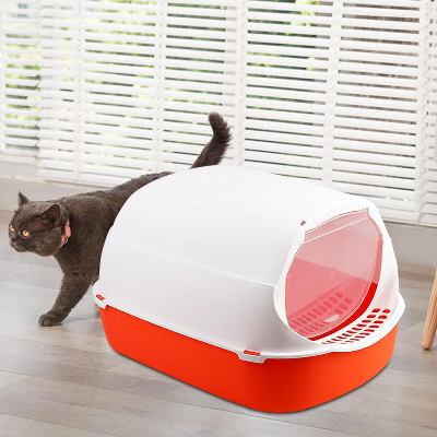Bac à Litière Chat - SandboxCats™ - Rouge
