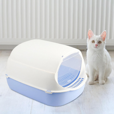 Bac à Litière Chat - SandboxCats™ - Bleu